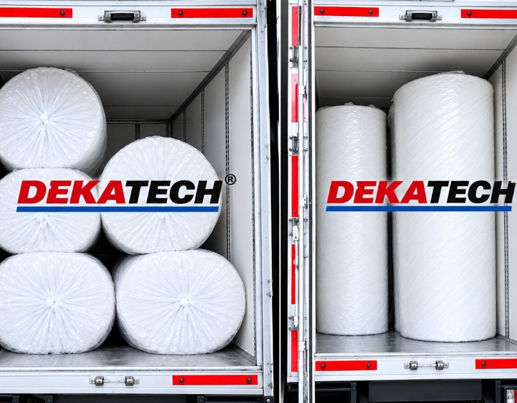 Media filter udara berbentuk roll dapat digunakan untuk berbagai kebutuhan filtrasi udara di lingkungan industri. DEKATECH menyediakan media filter dengan pilihan ketebalan yang dapat disesuaikan dengan kebutuhan aplikasi dan sistem filtrasi